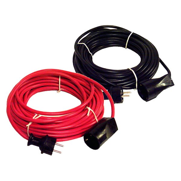 Verlängerungskabel 5 M – 3 X 0,75 Mm², Schwarz, Schmal & Flexibel Für Enge Räume