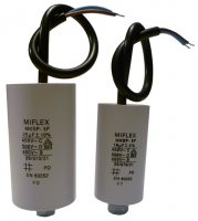 Betriebskondensator mit Kabel 8 µF Motorkondensator