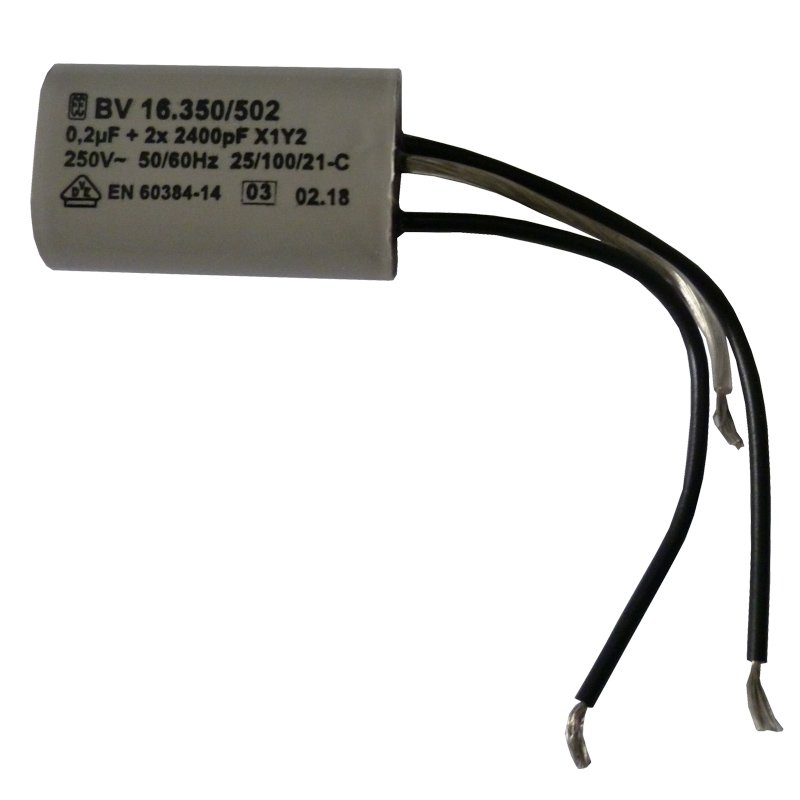 Entstörfilter Kondensator X0155 Entstörkondensator 0,47µF +2x22nF+2x1mH+ 680KOhm 250V Elektronik Entstörung Bauteil