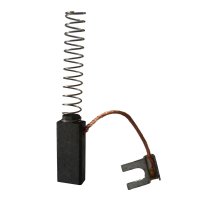 Kohlebürste, Motorkohle 8 x 5 x 20mm, Feder, Kabel...