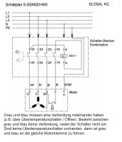 Schalter - Stecker - Kombination SSK820/400