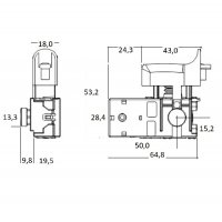 Schalter für Makita HR 2470 und andere