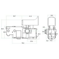 Schalter für BOSCH GBH2x