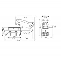 Schalter für DeWALT Winkelschleifer D2849X