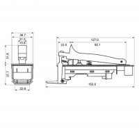 Schalter für DeWALT D284- Winkelschleifer und andere