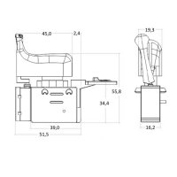 Schalter für DeWALT Bohrmaschinen DW233, DW5XX