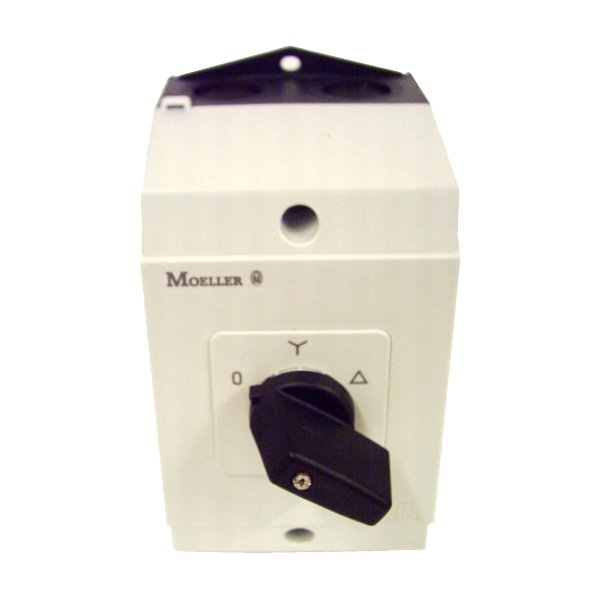 Wendeschalter 6,5kW mit Gehäuse