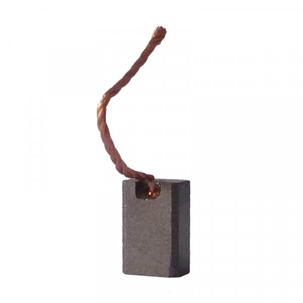 Kohlebürste, Bronzekohle 8 x 5 x 12mm mit Kabel