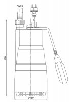 Taudchruckpumpe, Bewässerungspumpe TDP800A