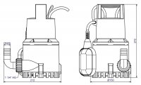 ZEHNDER Schmutzwasser- Tauchpumpe ZPK30A Q=7