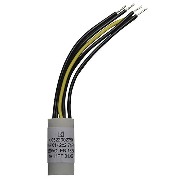 Entstörkondensator 0,1µF + 2 x 2700pF 5-polig