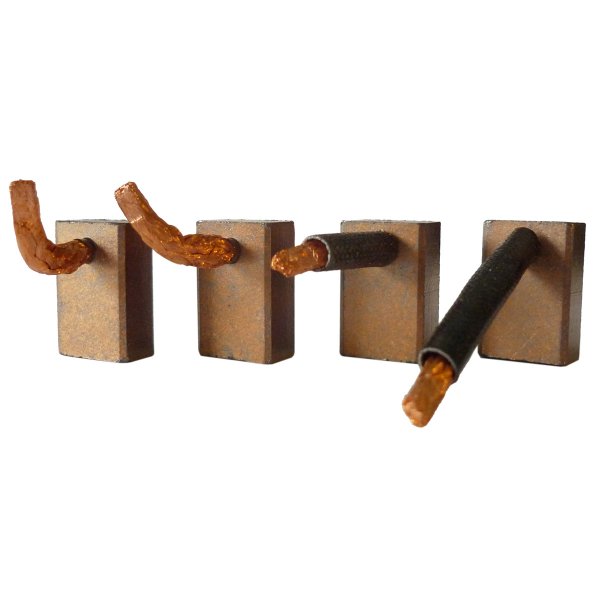 Kohlebürsten, Bronzekohlen 13 x 7 x 19,5mm