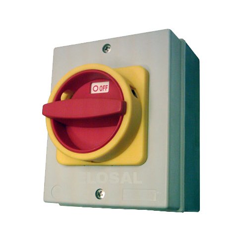 Schalter, Hauptschalter 3-polig (S-KB75)
