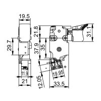 Schalter 1-polig Marquardt 2705.5410