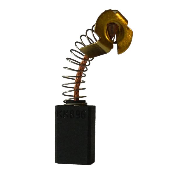 Kohlebürste, Motorkohle 12 x 7 x 20mm, Kabel, Feder, Bügel
