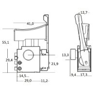 Schalter für Makita zB. HP1500 - HP2040