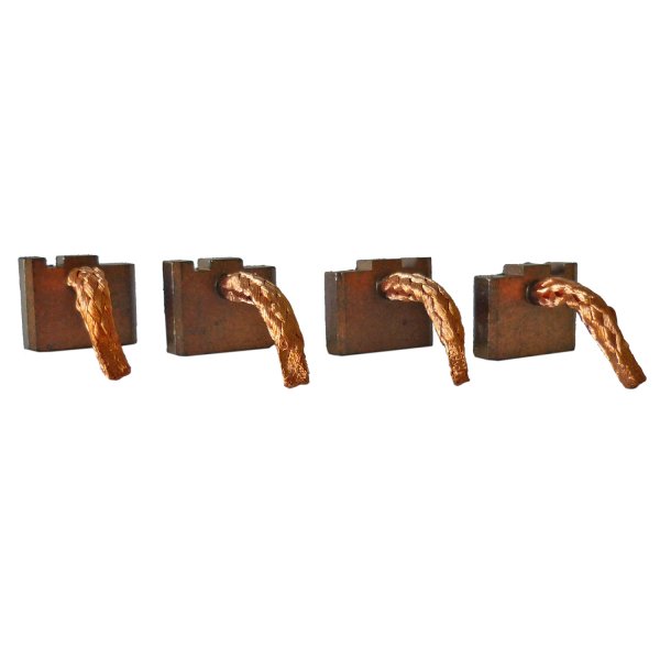 Kohlebürsten, Bronzekohlen 16 x 4,6 x 13mm Anlasserbürsten